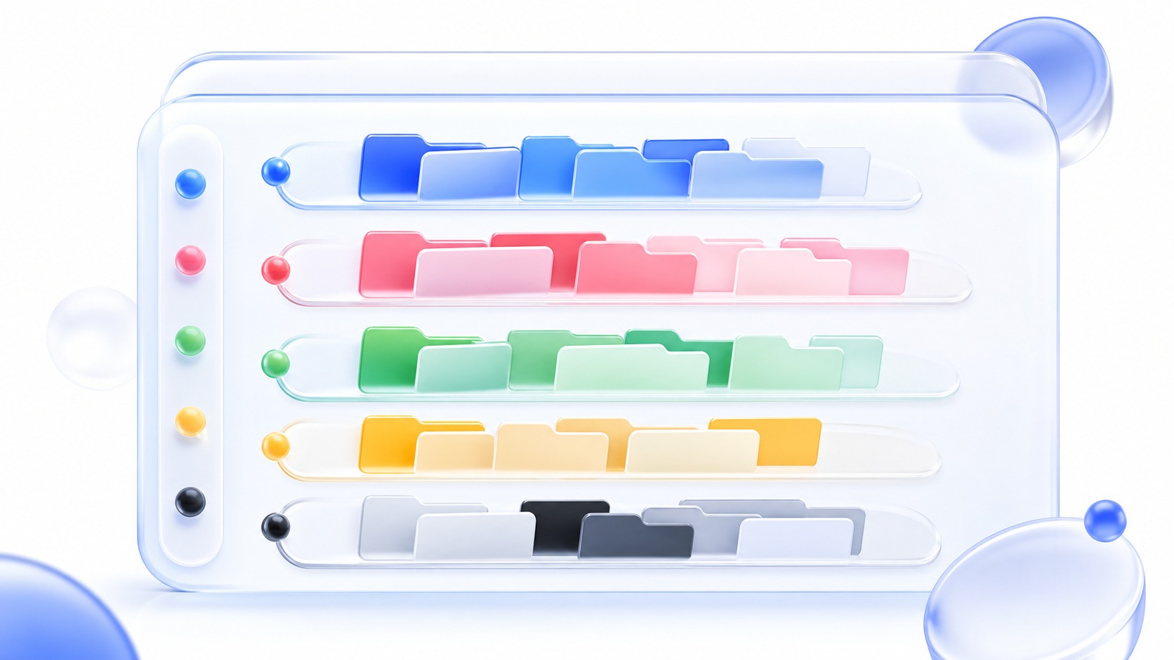 Browser workspace with tabs grouped by platform, account, and task